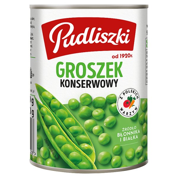 Pudliszki Groszek konserwowy 400 g