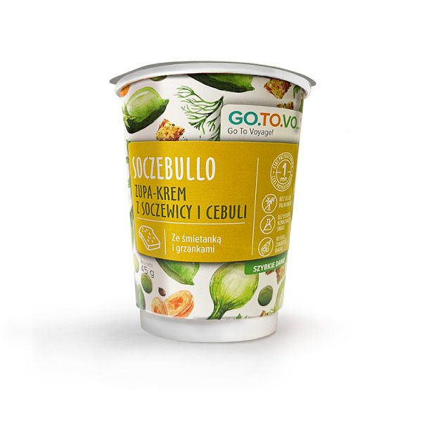Go.To.Vo... Soczebullo Zupa-krem z soczewicy i cebuli 45 g