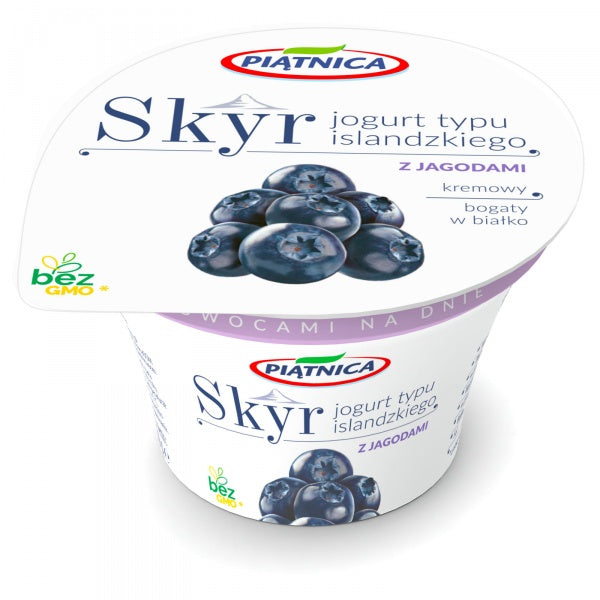 Jogurt skyr z jagodami Piątnica 150g