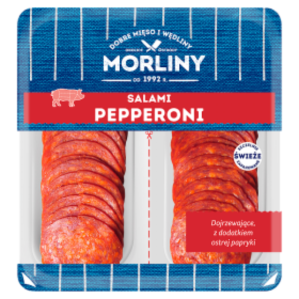 Salami Morliny peperoni 2x50g