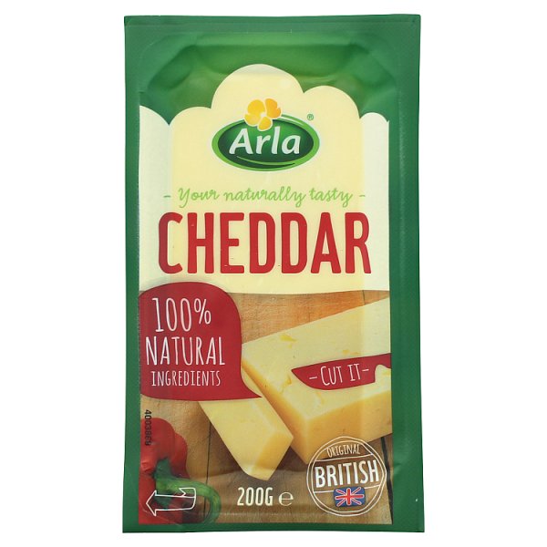Arla Ser cheddar 200 g