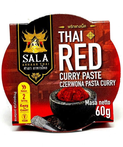 Pasta sala curry czerwona