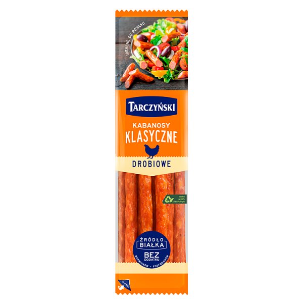Tarczyński Kabanosy klasyczne drobiowe 300 g
