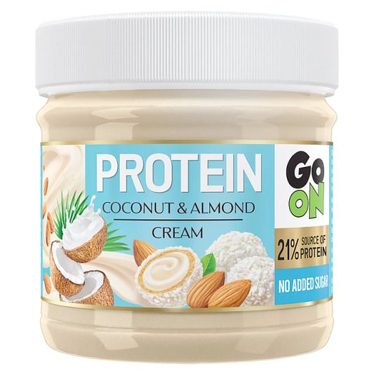 Go On Protein Krem białkowy z płatkami kokosa i prażonymi migdałami 180 g