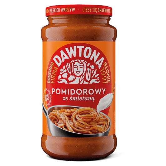 Dawtona Sos pomidorowy ze śmietaną 520 g