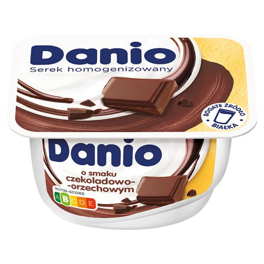 Danio Serek homogenizowany o smaku czekoladowo-orzechowym 130 g