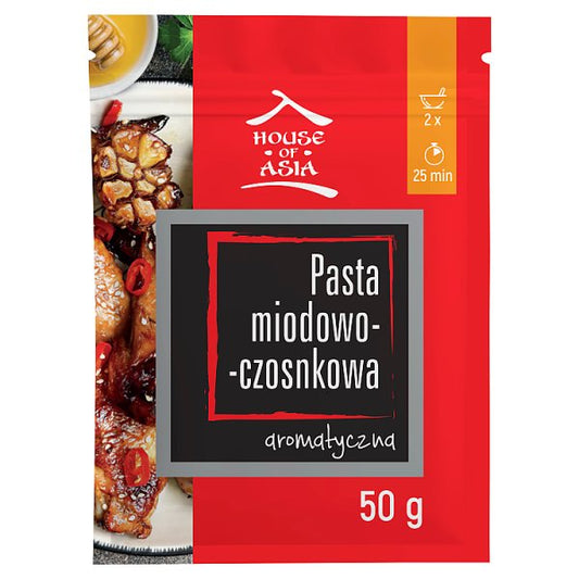 House of Asia Pasta miodowo-czosnkowa 50 g