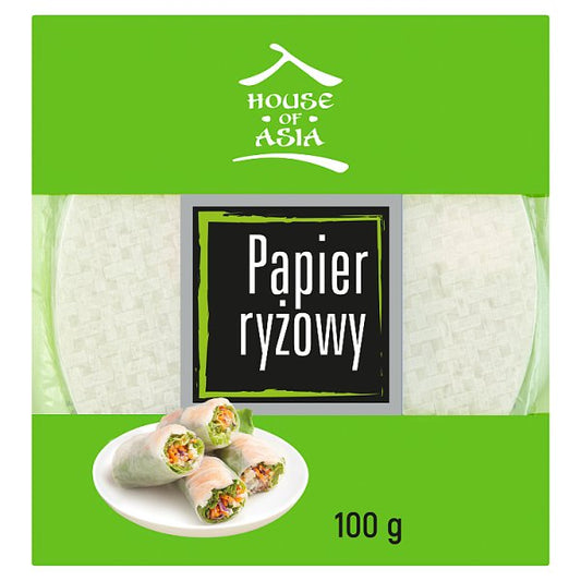 House of Asia Papier ryżowy okrągły 100 g