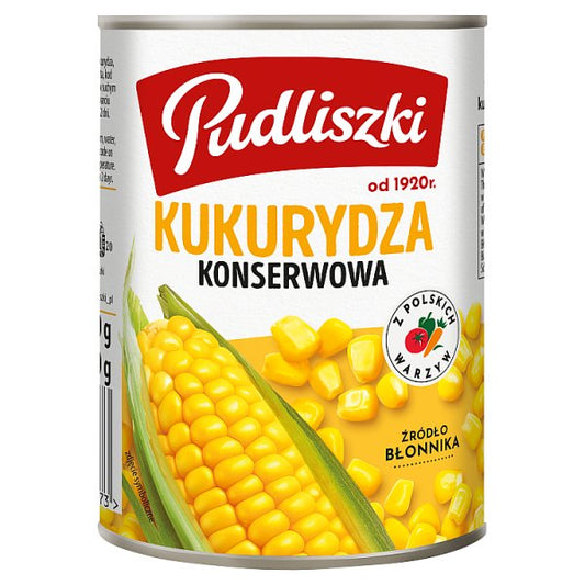 Pudliszki Kukurydza konserwowa 400 g