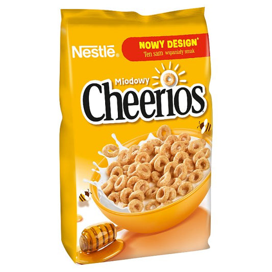 Nestlé Cheerios Zbożowe kółeczka z miodem 250 g