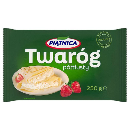Piątnica Twaróg półtłusty 250 g