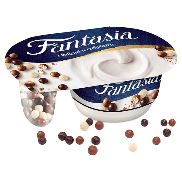 Fantasia Jogurt kremowy z kulkami w czekoladzie 100 g
