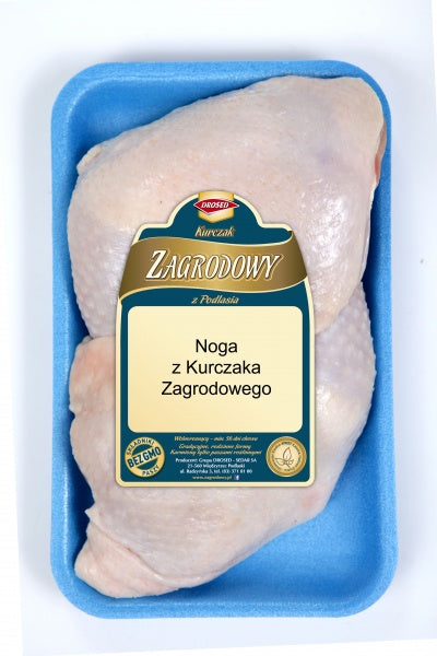 Noga z kurczaka zagrodowego-tacka