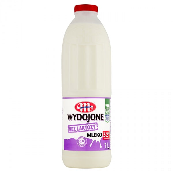 Mlekovita mleko spożywcze bez laktozy 3,2% tłuszczu 1l
