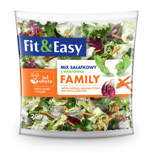 Mieszanka sałatkowa fit&easy z marchewką family