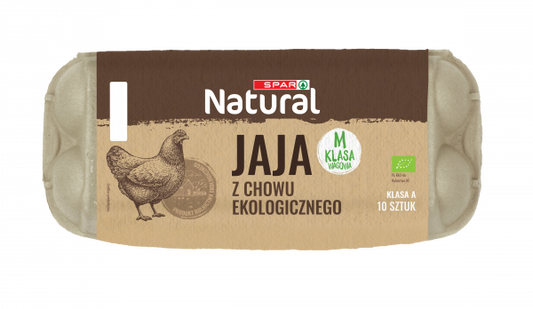 Jaja Spar ekologiczne M 10szt