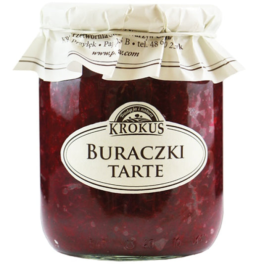 Buraczki tarte Krokus