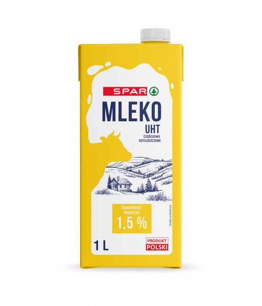 Mleko UHT Spar 1,5%
