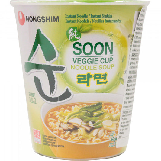 Zupa instant shin ramyun wegetariańska kubek