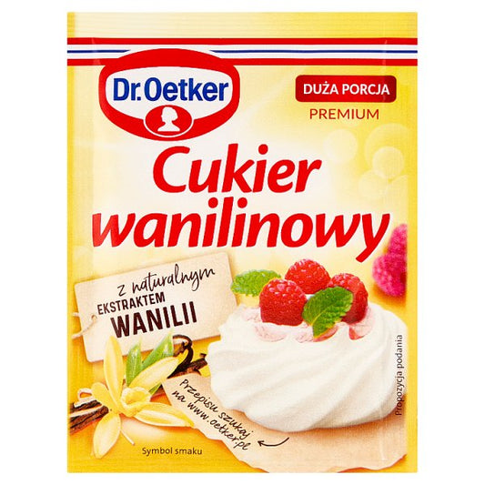 Dr. Oetker Cukier wanilinowy premium 16 g
