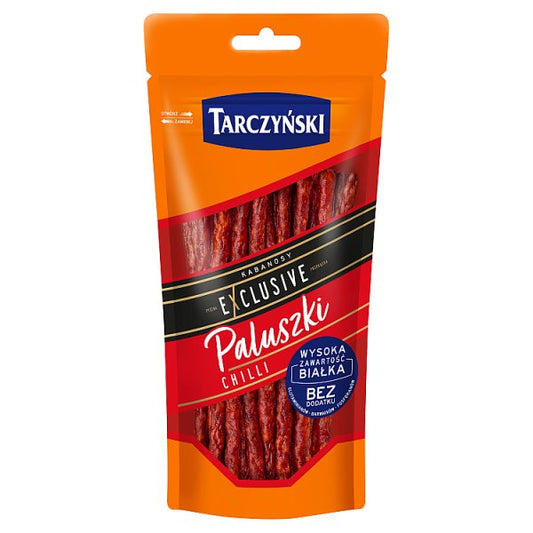 Tarczyński Kabanosy Exclusive paluszki chilli 95 g