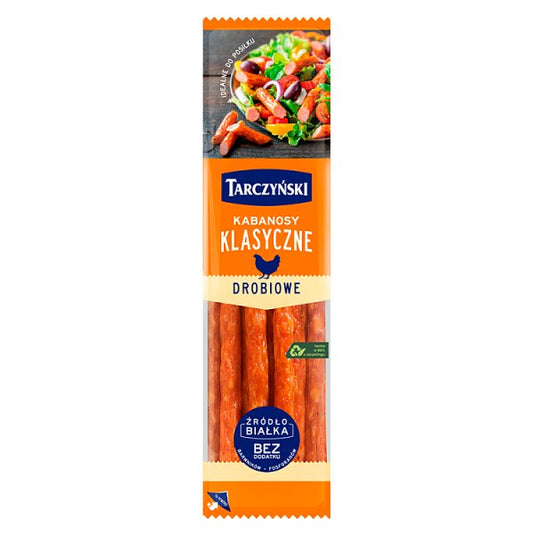 Tarczyński Kabanosy klasyczne drobiowe 300 g